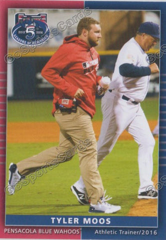 2016 Pensacola Blue Wahoos Tyler Moos