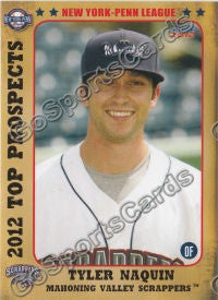 2012 New York Penn League Top Prospects NYPL Tyler Naquin