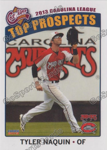 2013 Carolina League Top Prospect Tyler Naquin