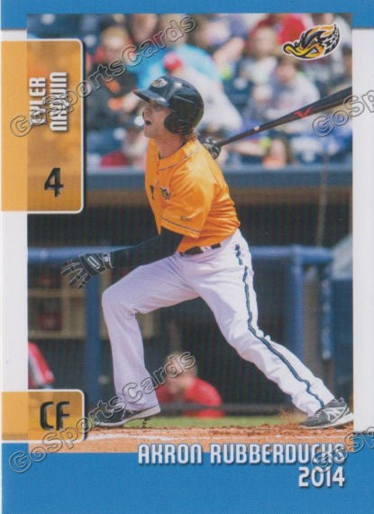 2014 Akron RubberDucks Tyler Naquin