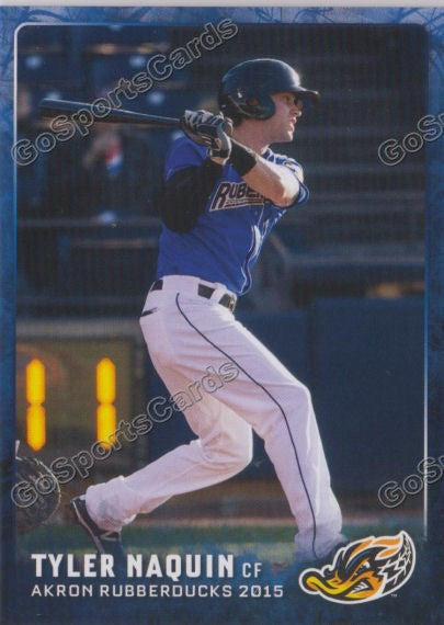 2015 Akron Rubberducks Tyler Naquin