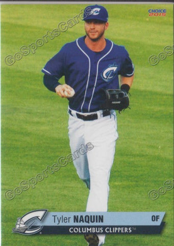 2015 Columbus Clippers Tyler Naquin