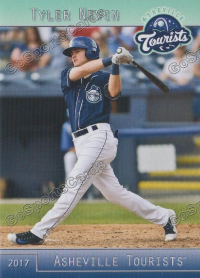 2017 Asheville Tourists Tyler Nevin