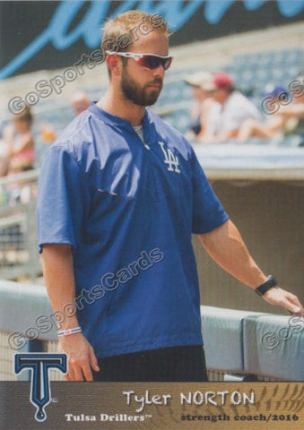 2016 Tulsa Drillers Tyler Norton
