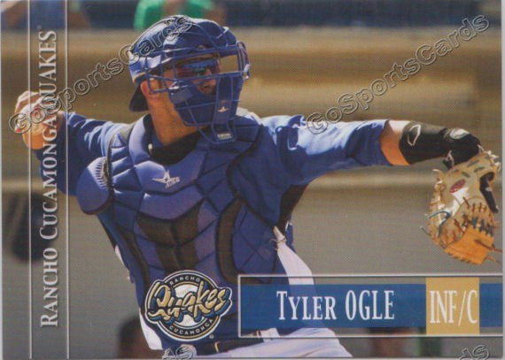2014 Rancho Cucamonga Quakes Tyler Ogle
