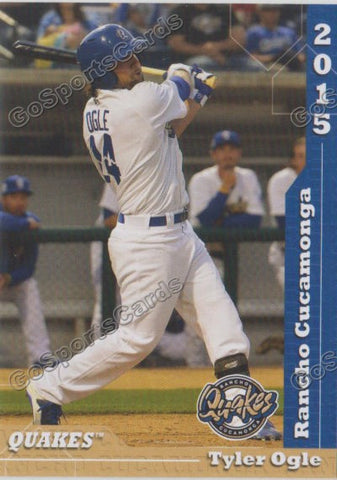 2015 Rancho Cucamonga Quakes Tyler Ogle