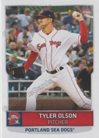 2021 Portland Sea Dogs Tyler Olson