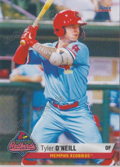 2019 Memphis Redbirds Tyler O'Neill