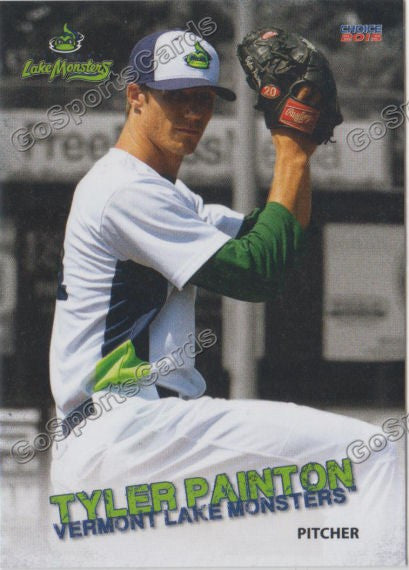 2015 Vermont Lake Monsters Tyler Painton