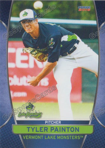 2016 Vermont Lake Monsters Tyler Painton