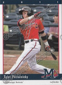 2011 Mississippi Braves Tyler Pastornicky