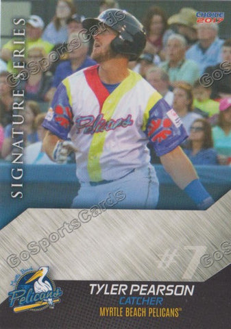 2017 Myrtle Beach Pelicans Tyler Pearson