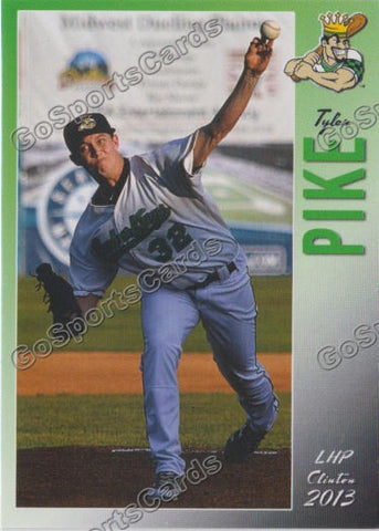 2013 Clinton Lumberkings Tyler Pike