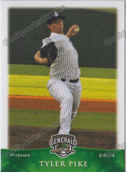 2014 Jackson Generals Tyler Pike