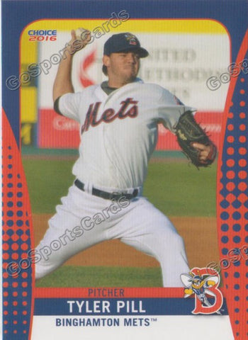 2016 Binghamton Mets Tyler Pill