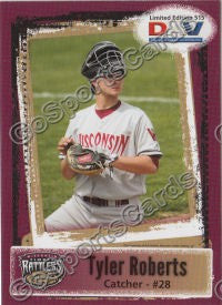 2011 Wisconsin Timber Rattlers DAV Tyler Roberts