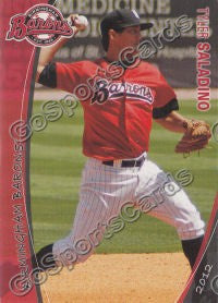 2012 Birmingham Barons Tyler Saladino