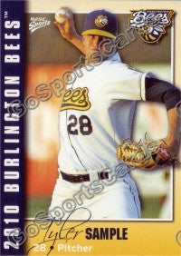 2010 Burlington Bees Tyler Sample