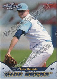 2011 Wilmington Blue Rocks Tyler Sample