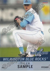 2012 Wilmington Blue Rocks Tyler Sample