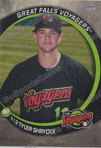 2013 Great Falls Voyagers Tyler Shryock