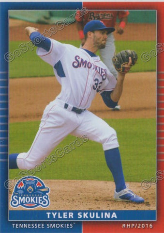 2016 Tennessee Smokies Tyler Skulina