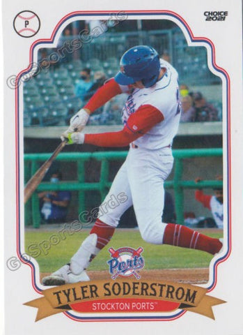 2021 Stockton Ports Tyler Soderstrom