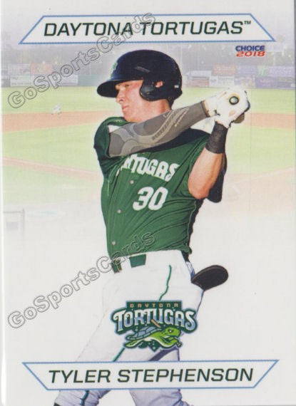 2018 Daytona Tortugas Tyler Stephenson – Go Sports Cards