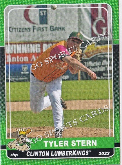 2022 Clinton LumberKings Tyler Stern