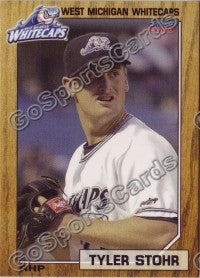 2009 West Michigan WhiteCaps Tyler Stohr