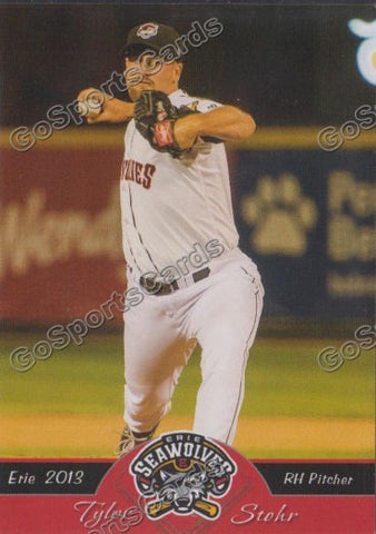 2013 Erie SeaWolves Tyler Stohr