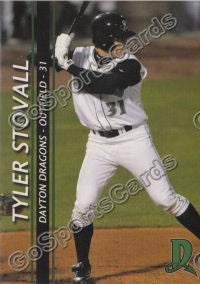 2009 Dayton Dragons Tyler Stovall