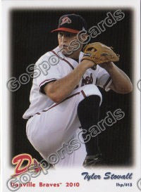 2010 Danville Braves Tyler Stovall