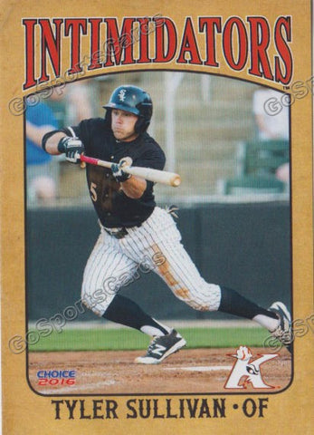  2016 Kannapolis Intimidators Tyler Sullivan