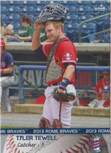 2013 Rome Braves Tyler Tewell
