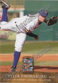 2011 MidWest League All Star West Tyler Thornburg