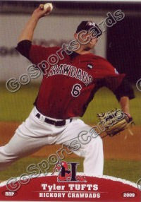 2009 Hickory Crawdads Tyler Tufts