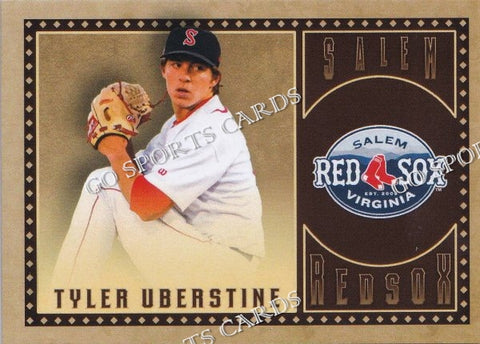 2022 Salem Red Sox Tyler Uberstine