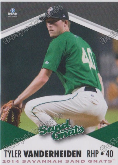2014 Savannah Sand Gnats Tyler Vanderheiden