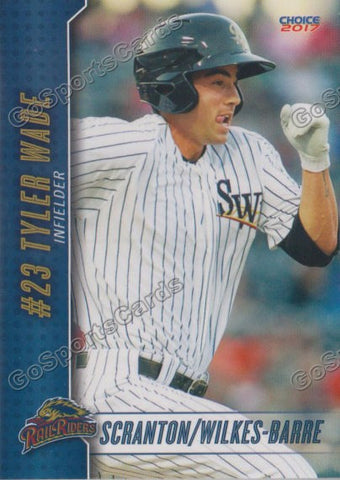 2017 Scranton Wilkes Barre RailRiders Tyler Wade