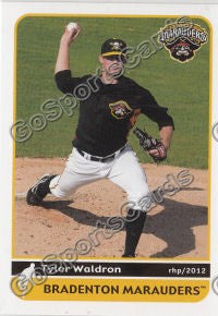 2012 Bradenton Marauders Tyler Waldron