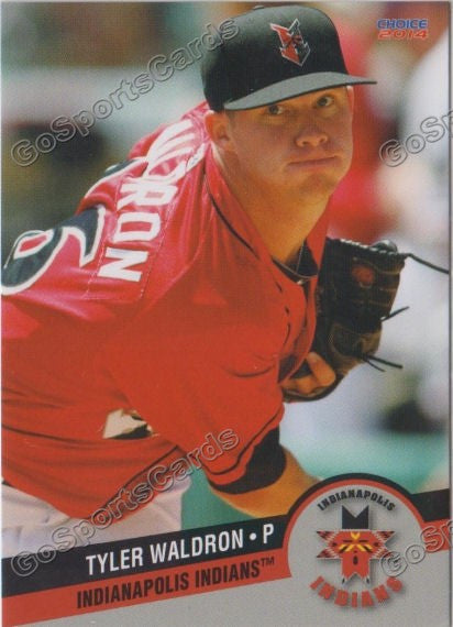 2014 Indianapolis Indians Tyler Waldron