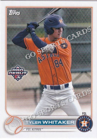 2022 Topps Pro Debut Tyler Whitaker PD-88