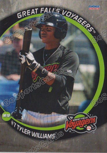 2013 Great Falls Voyagers Tyler Williams