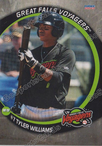 2013 Great Falls Voyagers Tyler Williams