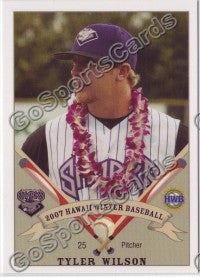 2007 Honolulu Sharks Hawaii League TYLER WILSON