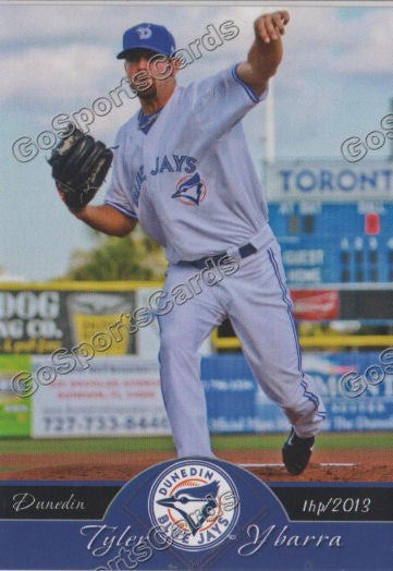 2013 Dunedin Blue Jays Tyler Ybarra