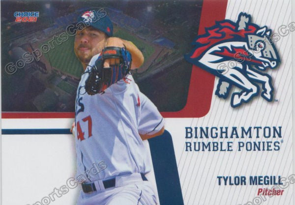 2021 Binghamton Rumble Ponies Tylor Megill