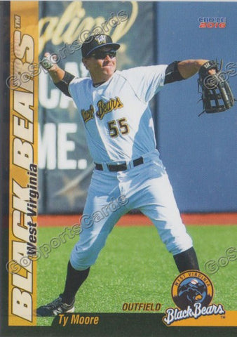 2016 West Virginia Black Bears Ty Moore