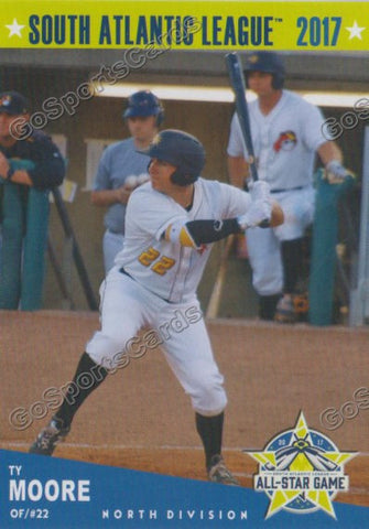 2017 South Atlantic League All Star ND Ty Moore
